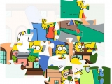 Игра Пазлы: Симпсоны