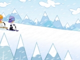 Flash игра для девочек Ami Yumi Snow Scooter