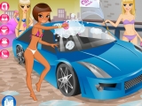Игра Bratz: Bikini Car Wash