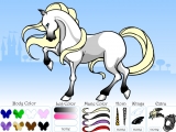 Horse Coloring Set: The Picture