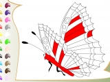 Раскраски: Big Butterfly