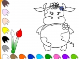 Раскраски: My Little Cow