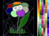 Раскраски: Flower 2