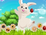 Fluffy Bunny Decoration