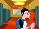 High school first kiss