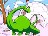 Игра Пазлы: Динозаврик