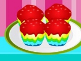 Игра Make Rainbow Cupcakes