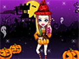 Flash игра для девочек Dark Halloween Night