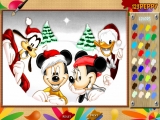 Игра Friends Christmas Online Coloring