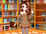 Girl in Library 2