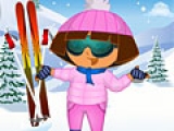 Игра Dora Skiing