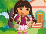 Игра Dora at School Dress Up