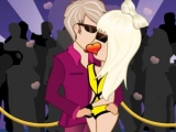 Lady Gaga Kissing