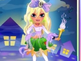 Flash игра для девочек Halloween Witch-Dress Up