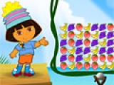 Игра Dora Fruit Slingshot