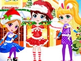 Игра Celebrate Christmas With Three Royal Sisters