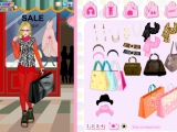 Игра Shopping day dress up game