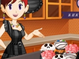 Игра Spooky Cupcakes: Sara's Cooking Class