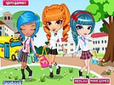Игра Cutie Trend School Girl Group Dress Up