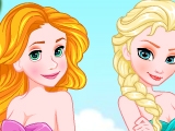 Игра Команда блондинок-принцесс