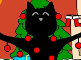 Игра Рождественский кот