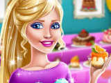 Игра Барби - продавец десертов