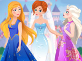 Игра Барби против Эльзы: свадьба Анны