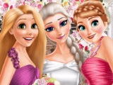 Игра Эльза и принцессы на свадьбе