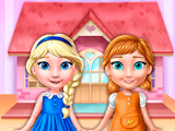 Кукольный домик Анны и Эльзы