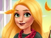 Flash игра для девочек Осенние тренды для принцесс