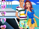 Flash игра для девочек Couple on a Yacht