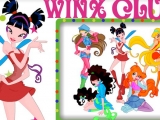 Flash игра для девочек Раскраска Винкс Клуб