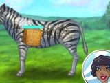 Flash игра для девочек Feed Zebra
