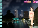 Flash игра для девочек Summer Night Walk
