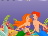 Mermaid Love Kissing