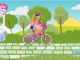 Велосипедистка Барби