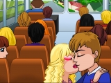 Yellow Bus Kiss