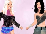 Britney & Christina Dress Up - Одень Бритни Спирс и Кристину Аги