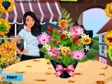 Flash игра для девочек Букет цветов на День рождения