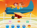 Colorful Toy Plane Decorating