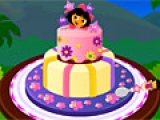 Flash игра для девочек Dora Cake Decor