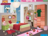 Girl Bedroom Cleaning