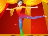 Flash игра для девочек Acrobat Girl Dress-Up