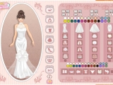 Flash игра для девочек Wedding dress creator