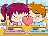 Flash игра для девочек Cafetaria Kiss