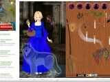 Historical witch dress up game