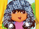 Flash игра для девочек Dora\'s Haircuts
