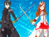 Flash игра для девочек Sword Art Online Dress Up