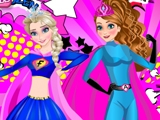 Супер-сестры Эльза и Анна